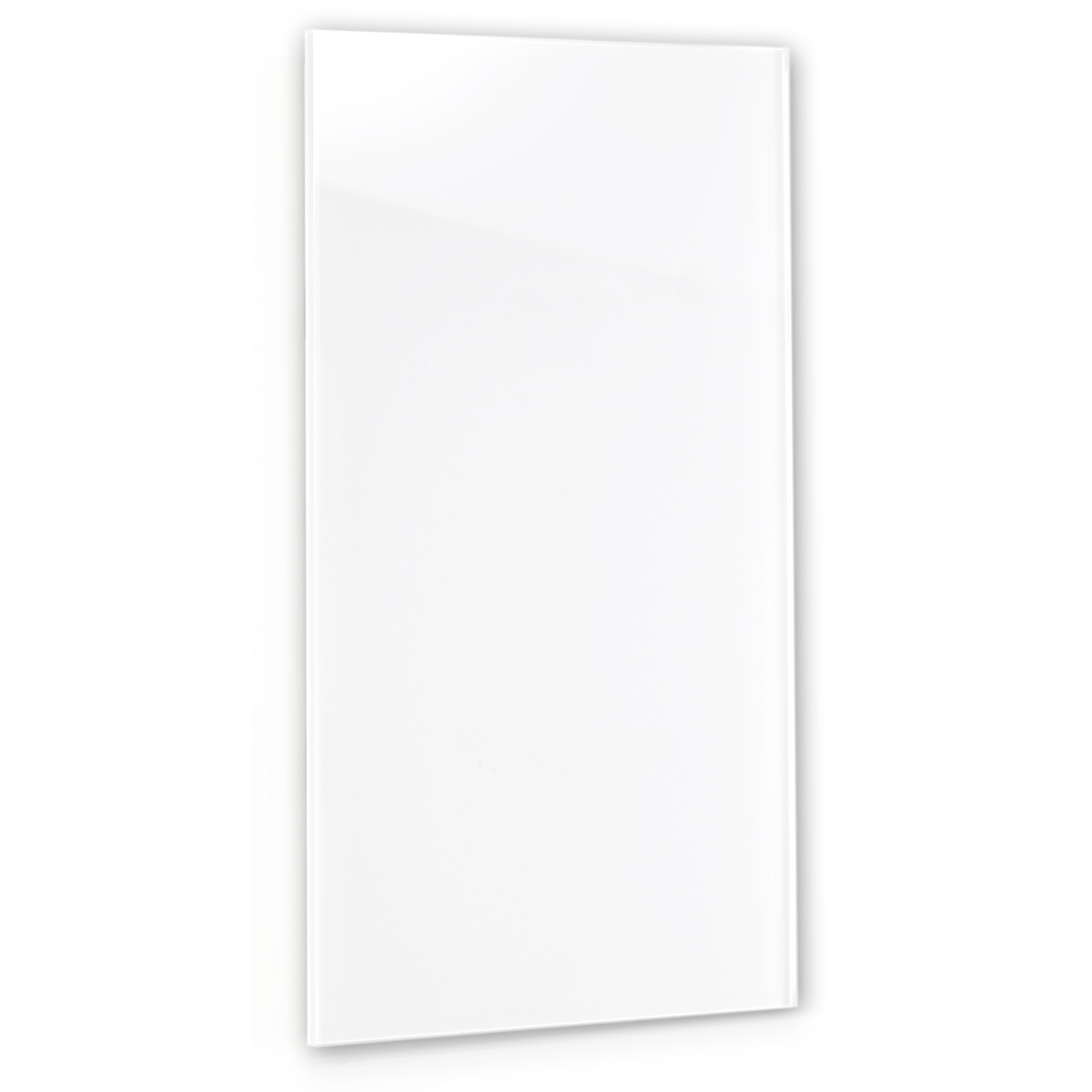 FreeTouch front panel. 2-fold, white. Glass optics. 